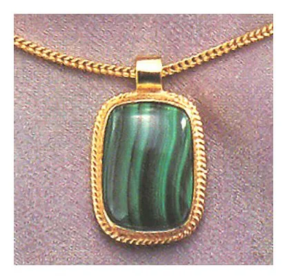 Middle Kingdom Malachite Necklace