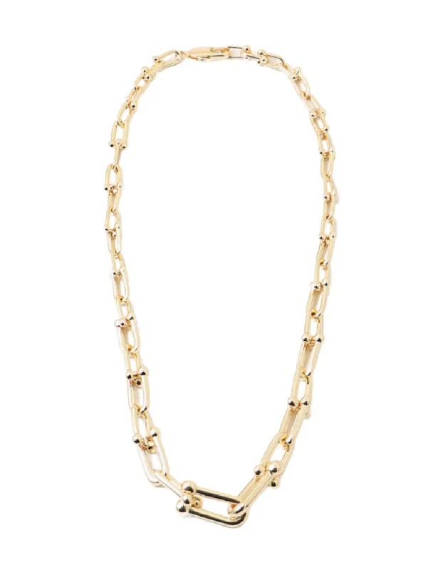 Gold Tiffany HardWear Necklace